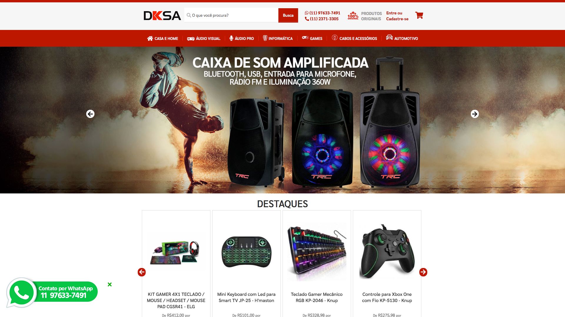 Desenvolvimento de Sites - DKSA