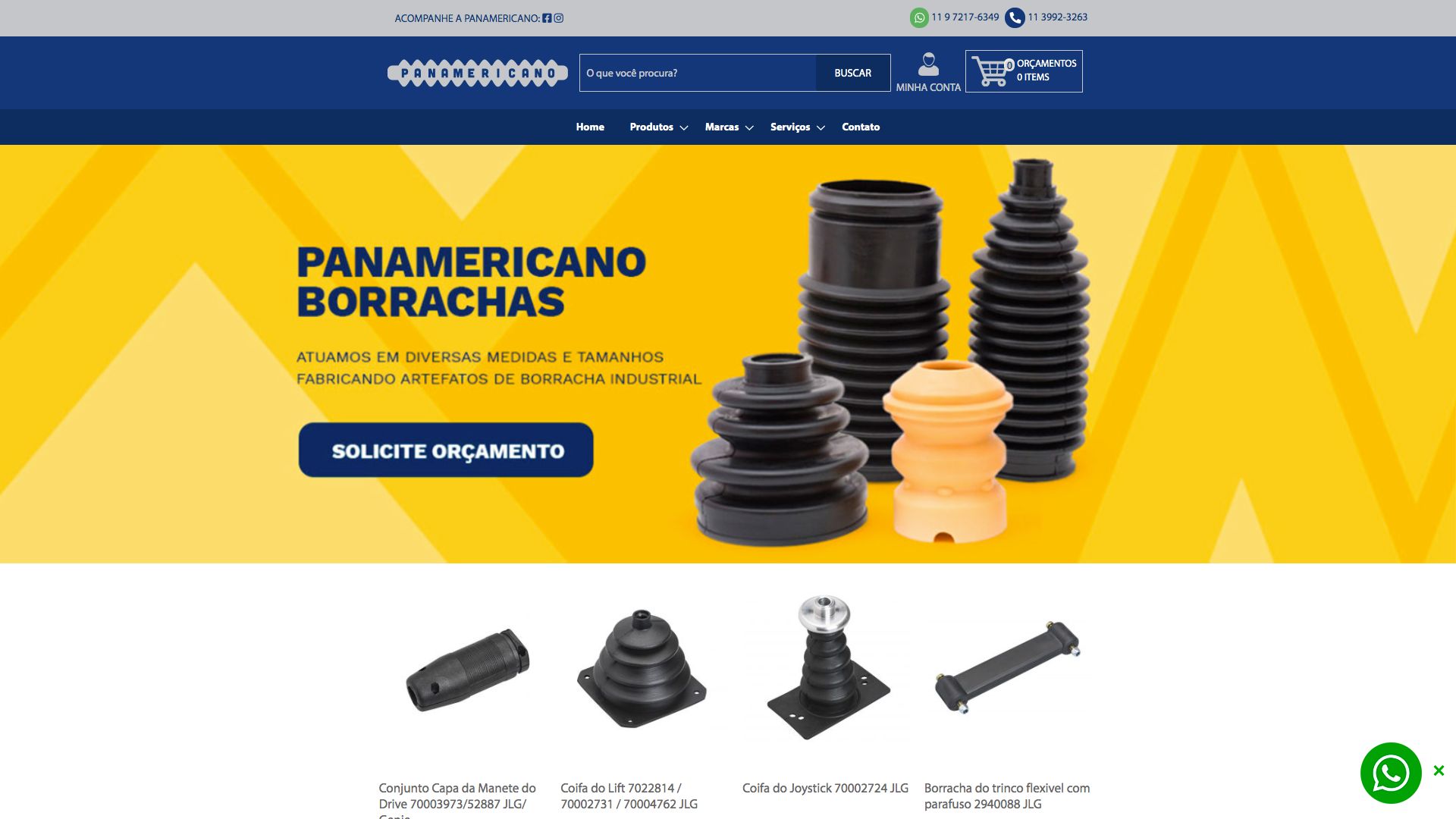 Desenvolvimento de Sites - Panamericano