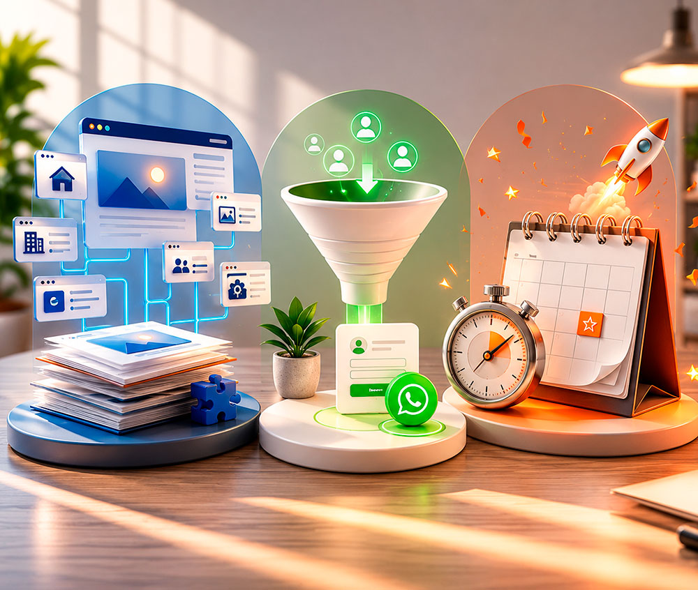 Diferença entre site, landing page e hotsite